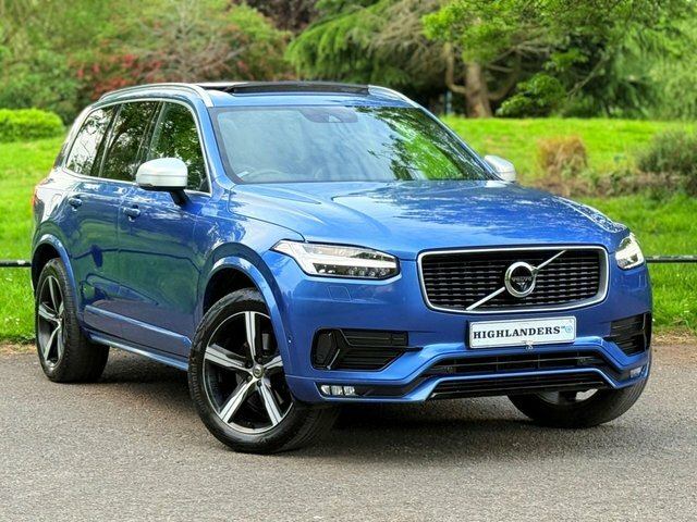 Volvo XC90 2016 2.0 D5 R-design Panoramic Sunroof Sat Nav Cam GX16YMK Blue #2