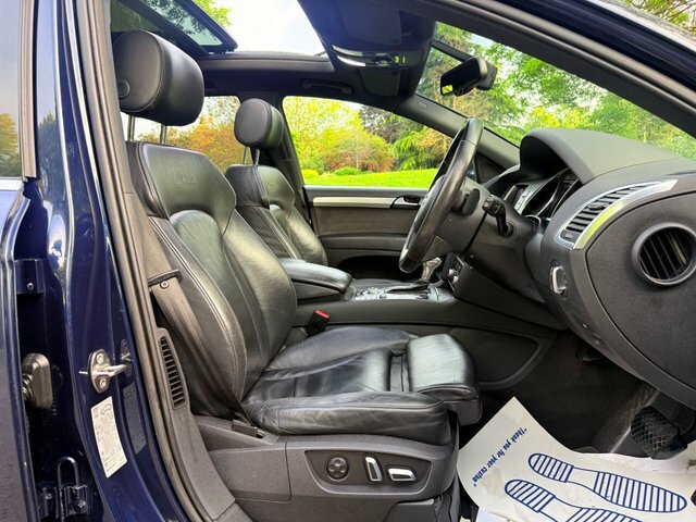 Audi Q7 2013 3.0 Tdi V6 S Line Plus Quattro Panoramic Roof YF63GYA Blue #5