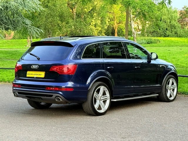 Audi Q7 2013 3.0 Tdi V6 S Line Plus Quattro Panoramic Roof YF63GYA Blue #4
