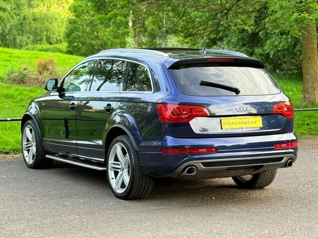 Audi Q7 2013 3.0 Tdi V6 S Line Plus Quattro Panoramic Roof YF63GYA Blue #3