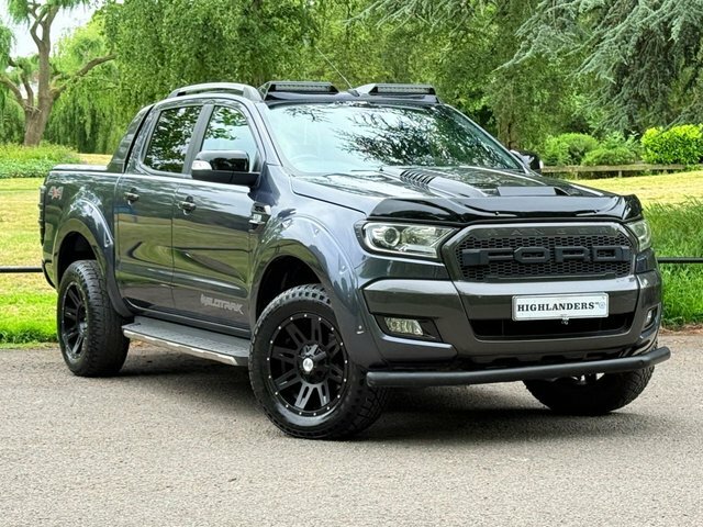 Ford Ranger 2017 3.2 Tdci Wildtrak Raptor Kit Pickup Double Ca LB17NVA Grey #2