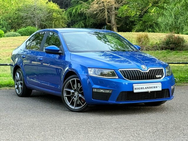 Skoda Octavia 2014 2.0 Tdi Vrs Heated Seats Privacy Sensors Dies Blue #2