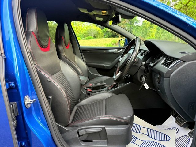 Skoda Octavia 2014 2.0 Tdi Vrs Heated Seats Privacy Sensors Dies Blue #6