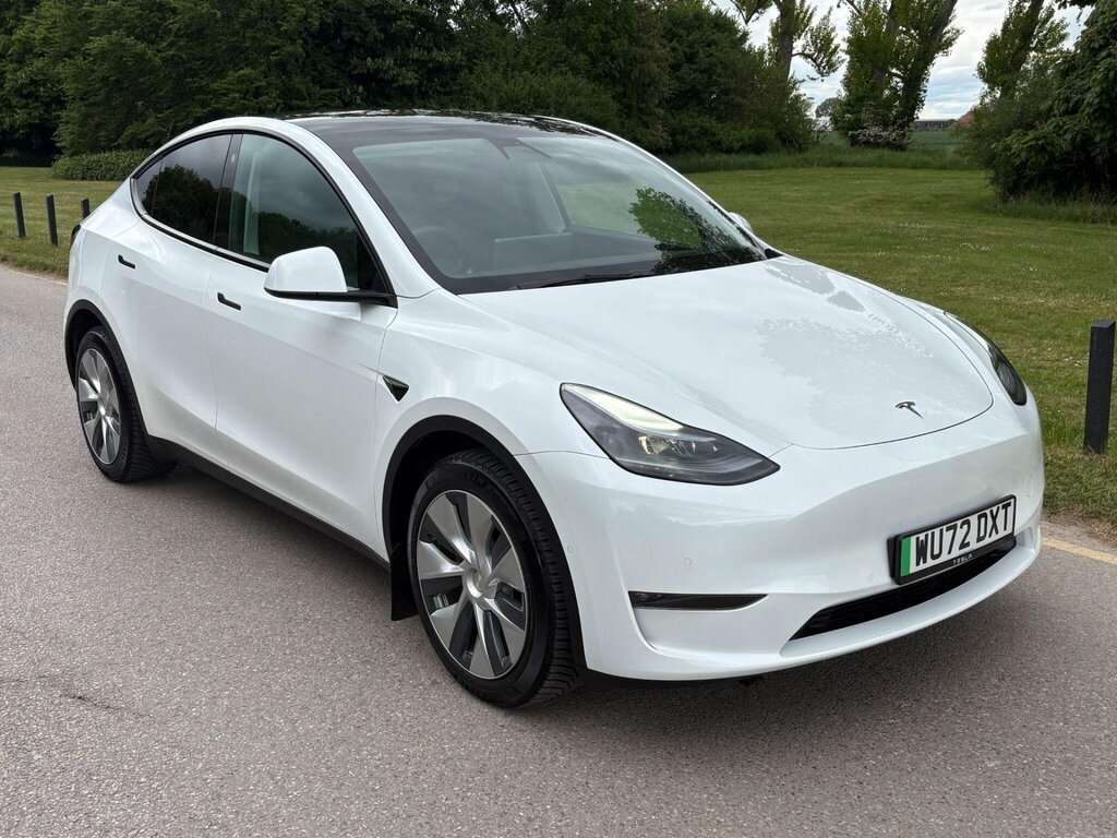 Tesla Model Y Dual Motor Long Range Suv 4Wde WU72DXT White #5