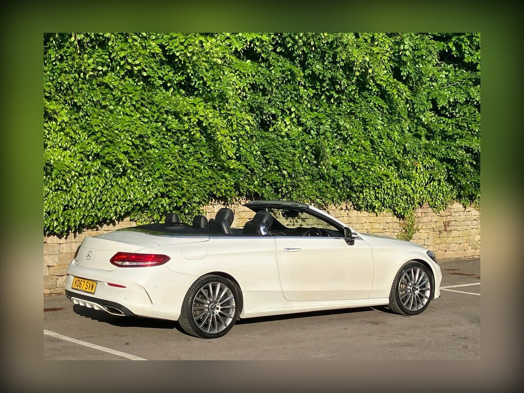 Mercedes-Benz C Class 2.0 C200 Amg Line Premium Plus Cabriolet Pet KO67SVW #4