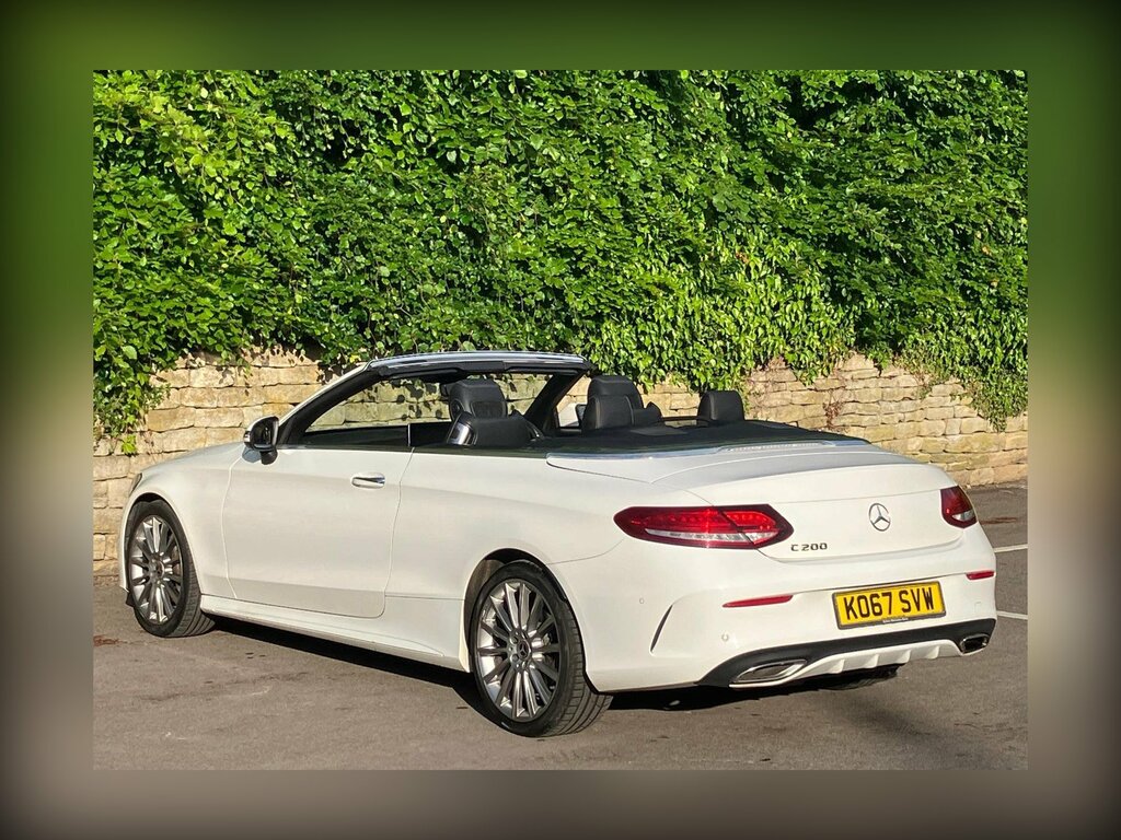 Mercedes-Benz C Class 2.0 C200 Amg Line Premium Plus Cabriolet Pet KO67SVW #5