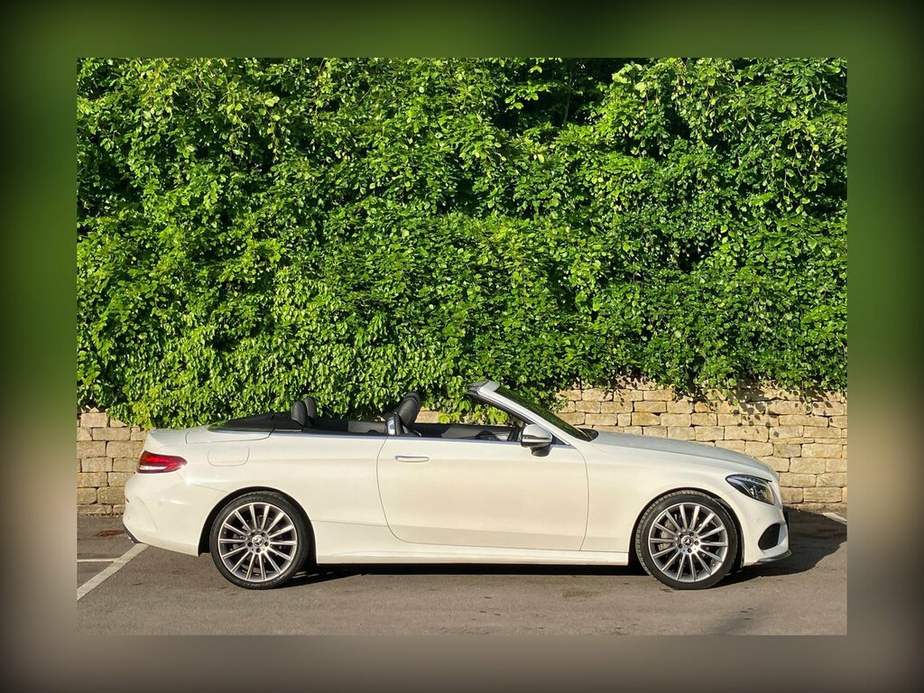 Mercedes-Benz C Class 2.0 C200 Amg Line Premium Plus Cabriolet Pet KO67SVW #2