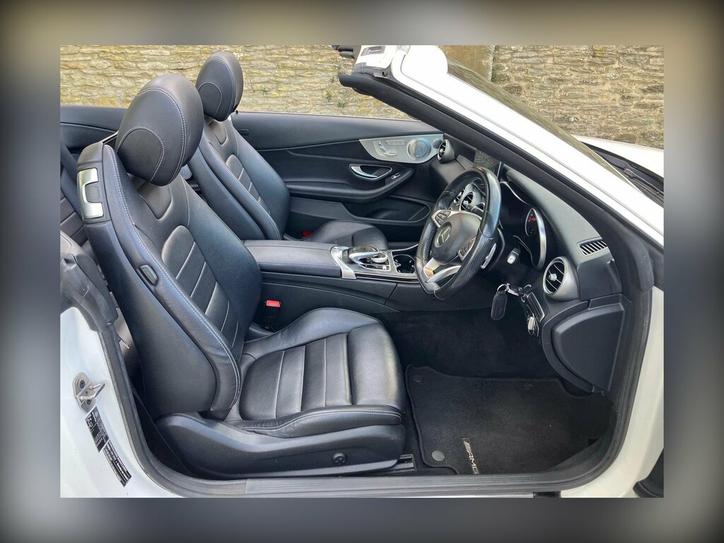 Mercedes-Benz C Class 2.0 C200 Amg Line Premium Plus Cabriolet Pet KO67SVW #3