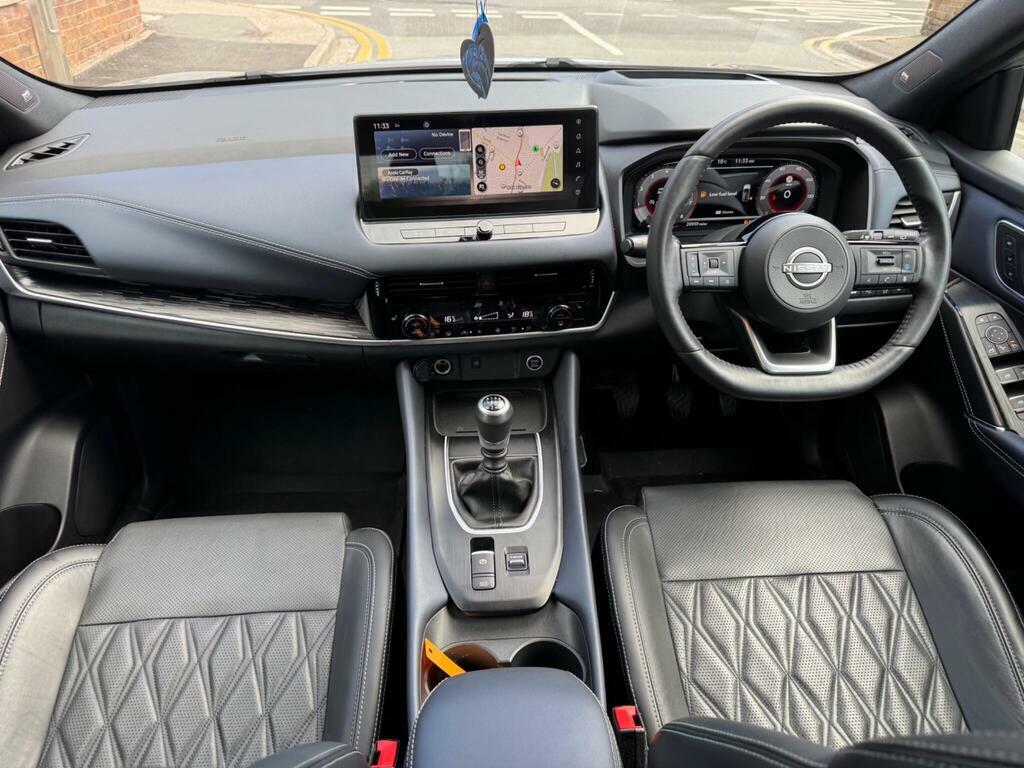 Nissan Qashqai 1.3 Dig-t Mhev Tekna Euro 6 S S BG23XDW Grey #6