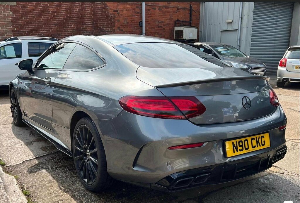 Mercedes-Benz C Class Coupe 2.0 C300 Amg Line Premium Plus G-tronic E N90CKG Grey #5