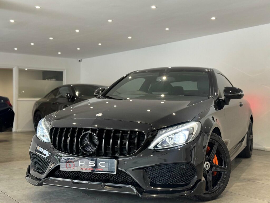 Mercedes-Benz C Class 2.1 C250d Amg Line Coupe G-tronic Euro YD16CWL Black #3