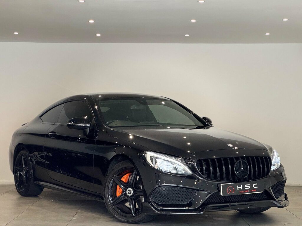 Mercedes-Benz C Class 2.1 C250d Amg Line Coupe G-tronic Euro Black