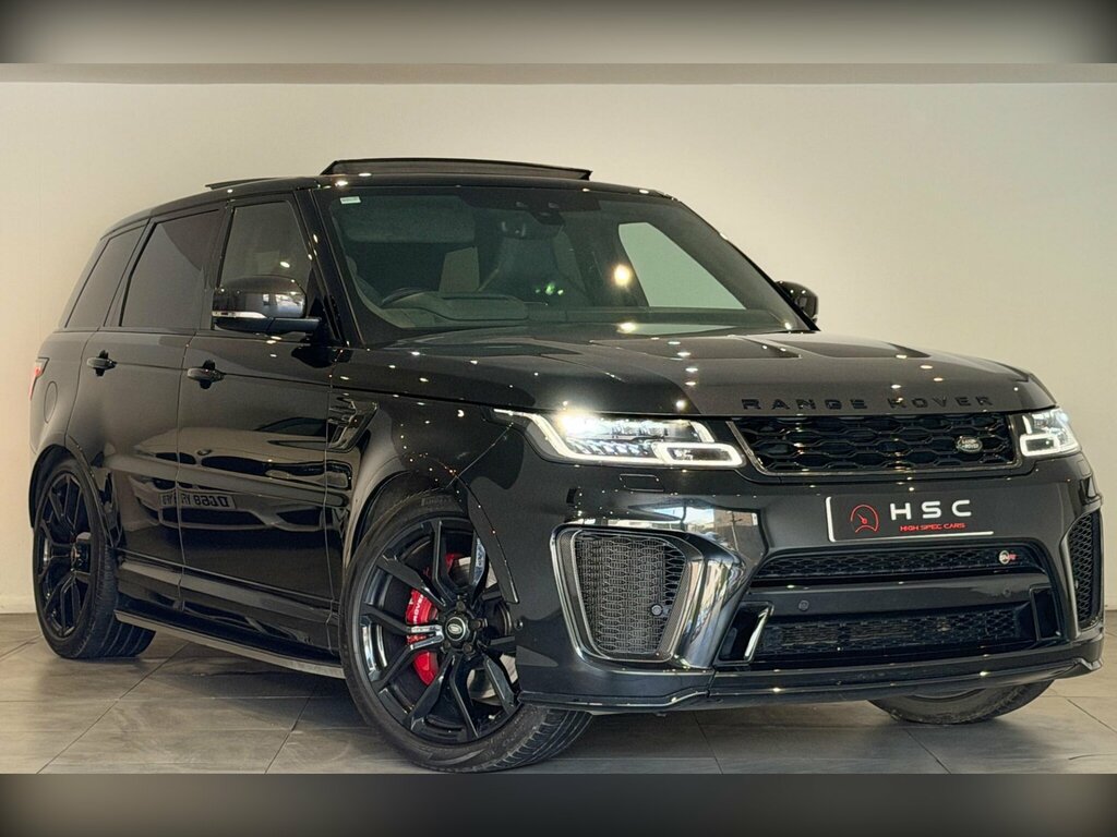 Land Rover Range Rover Sport 5.0 P575 V8 Svr Carbon Edition 4Wd Euro 6 S Black