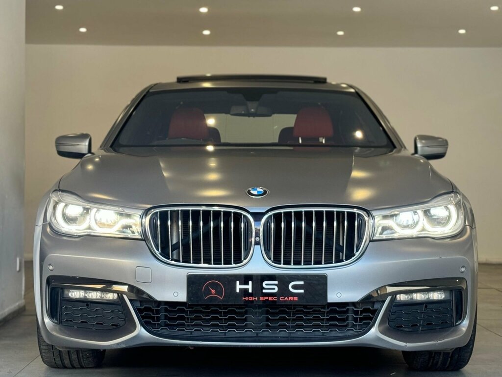 BMW 7 Series 3.0 730Ld M Sport Euro 6 Ss YK18JEJ Grey #5