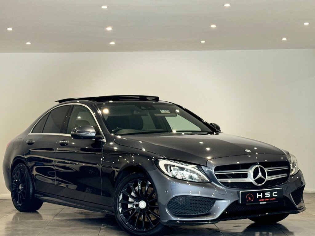 Mercedes-Benz C Class 2.1 C250d Amg Line Premium Plus 7G-tronic Euro Grey