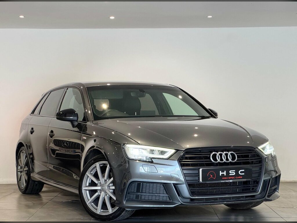 Audi A3 1.5 Tfsi Cod Black Edition Sportback S Tronic Euro Grey