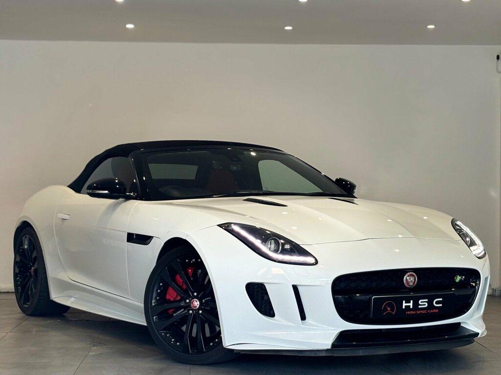 Jaguar F-Type 5.0 V8 R Euro 6 Ss White