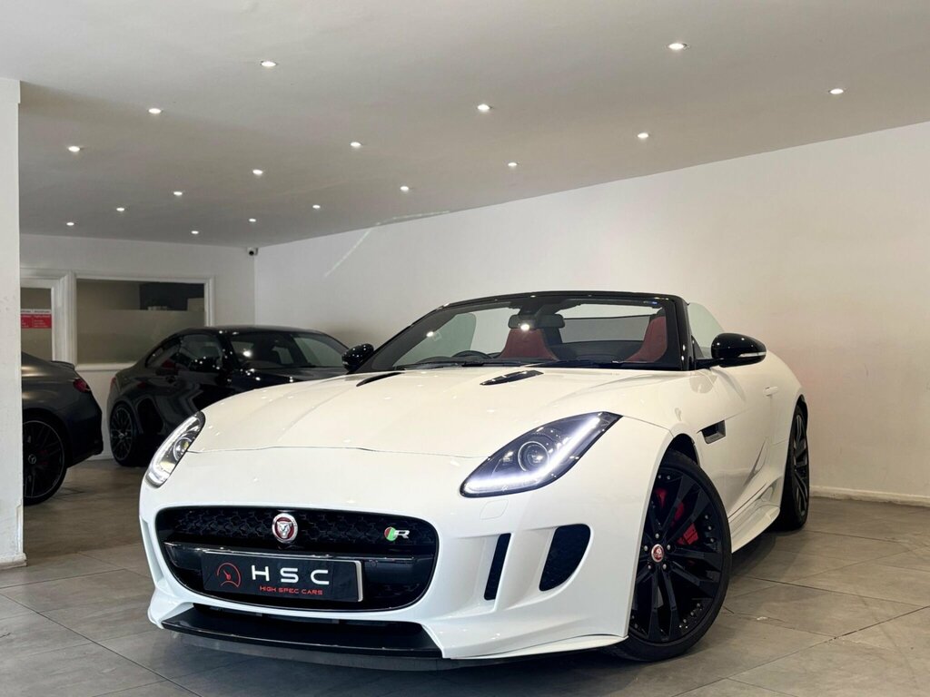 Jaguar F-Type 5.0 V8 R Euro 6 Ss G8AOK White #5