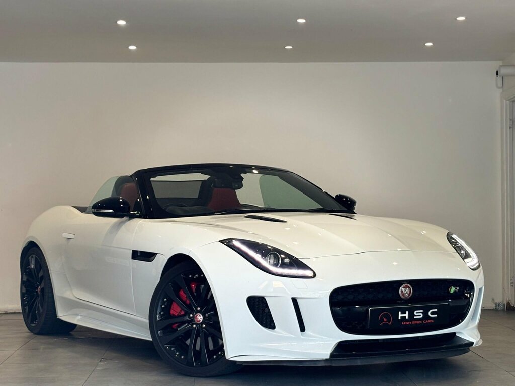 Jaguar F-Type 5.0 V8 R Euro 6 Ss G8AOK White #4