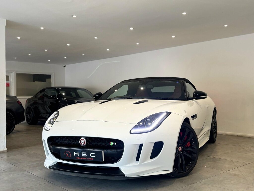 Jaguar F-Type 5.0 V8 R Euro 6 Ss G8AOK White #2