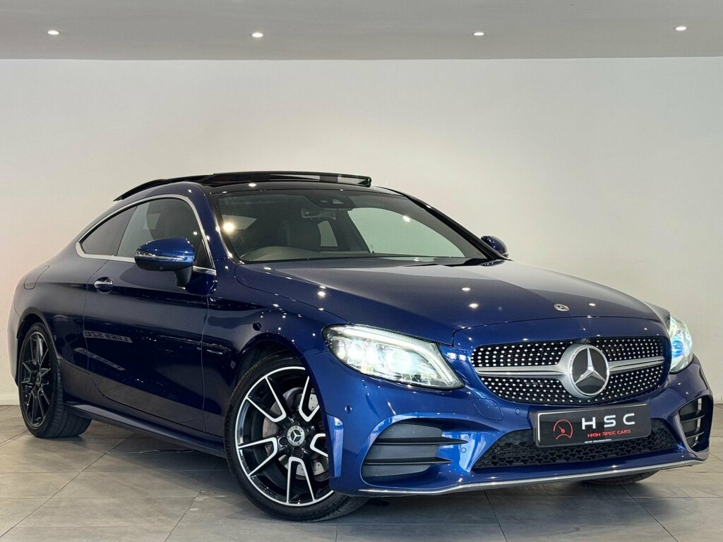 Mercedes-Benz C Class 1.5 C200 Mhev Amg Line Premium Plus G-tronic Eu Blue