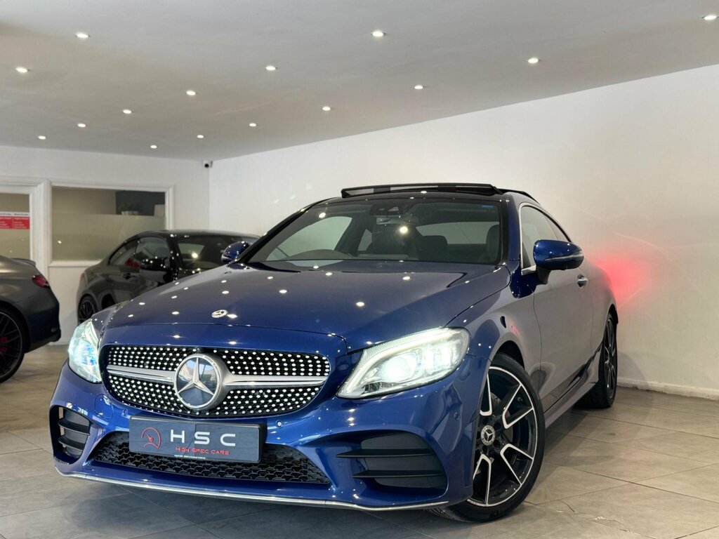 Mercedes-Benz C Class 1.5 C200 Mhev Amg Line Premium Plus G-tronic Eu WX70WZZ Blue #2