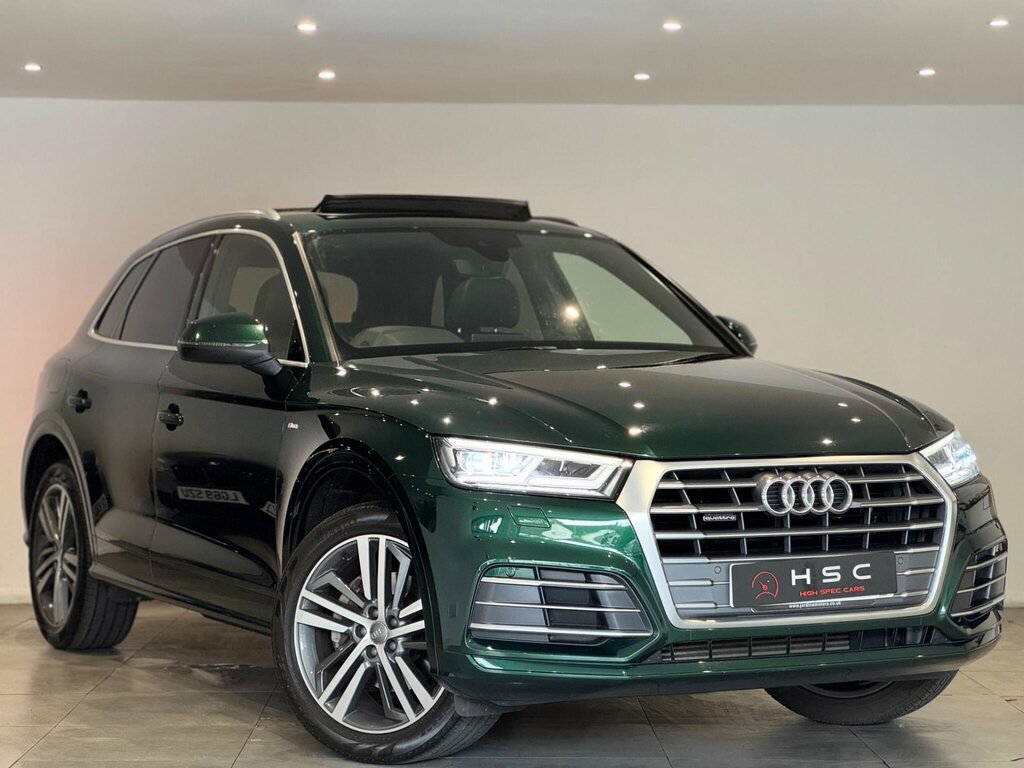 Audi Q5 2.0 Tfsi S Line S Tronic Quattro Euro 6 Ss Green