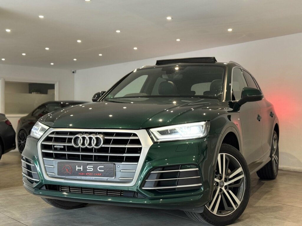 Audi Q5 2.0 Tfsi S Line S Tronic Quattro Euro 6 Ss Green #3