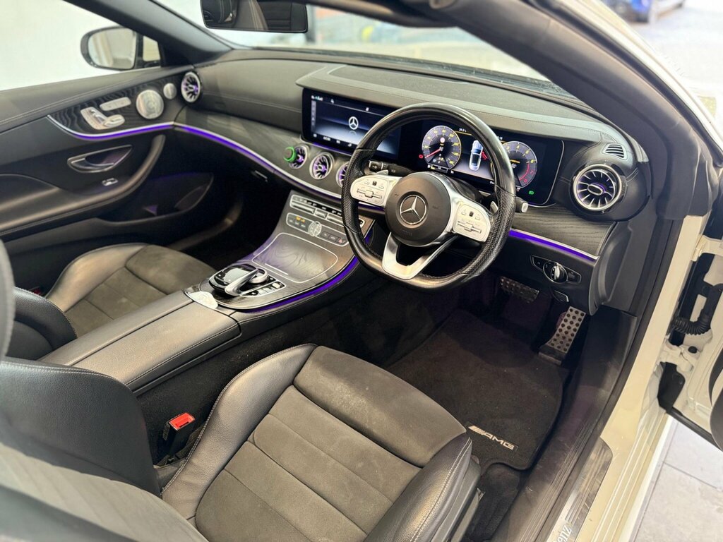 Mercedes-Benz E Class 2.0 E300 Gpf Amg Line Cabriolet G-troni WD19LMV White #2