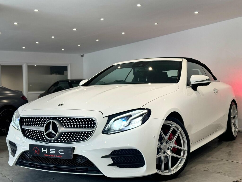 Mercedes-Benz E Class 2.0 E300 Gpf Amg Line Cabriolet G-troni WD19LMV White #6