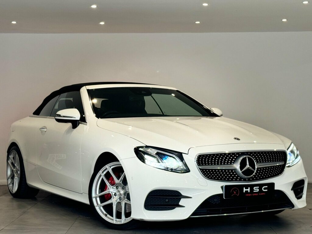 Mercedes-Benz E Class 2.0 E300 Gpf Amg Line Cabriolet G-troni WD19LMV White #5