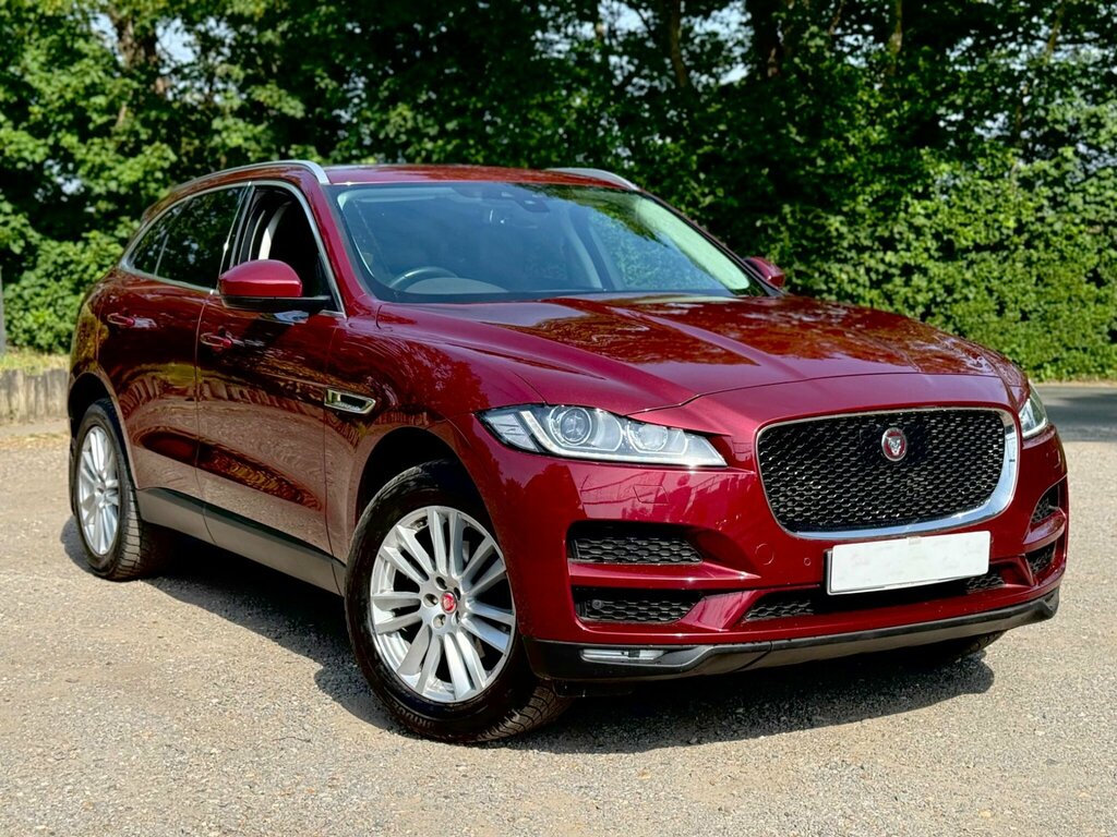 Jaguar F-Pace 2.0 D180 Portfolio Awd Euro 6 Ss Red