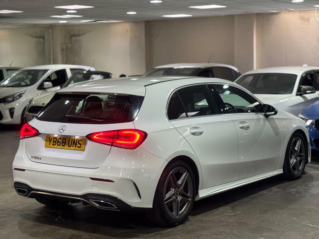 Mercedes-Benz A Class 1.5 A180d Amg Line Executive 7G-dct Euro 6 S S YB68UNS White #5