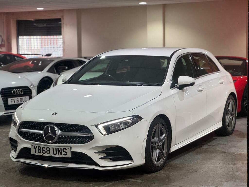 Mercedes-Benz A Class 1.5 A180d Amg Line Executive 7G-dct Euro 6 S S YB68UNS White #4