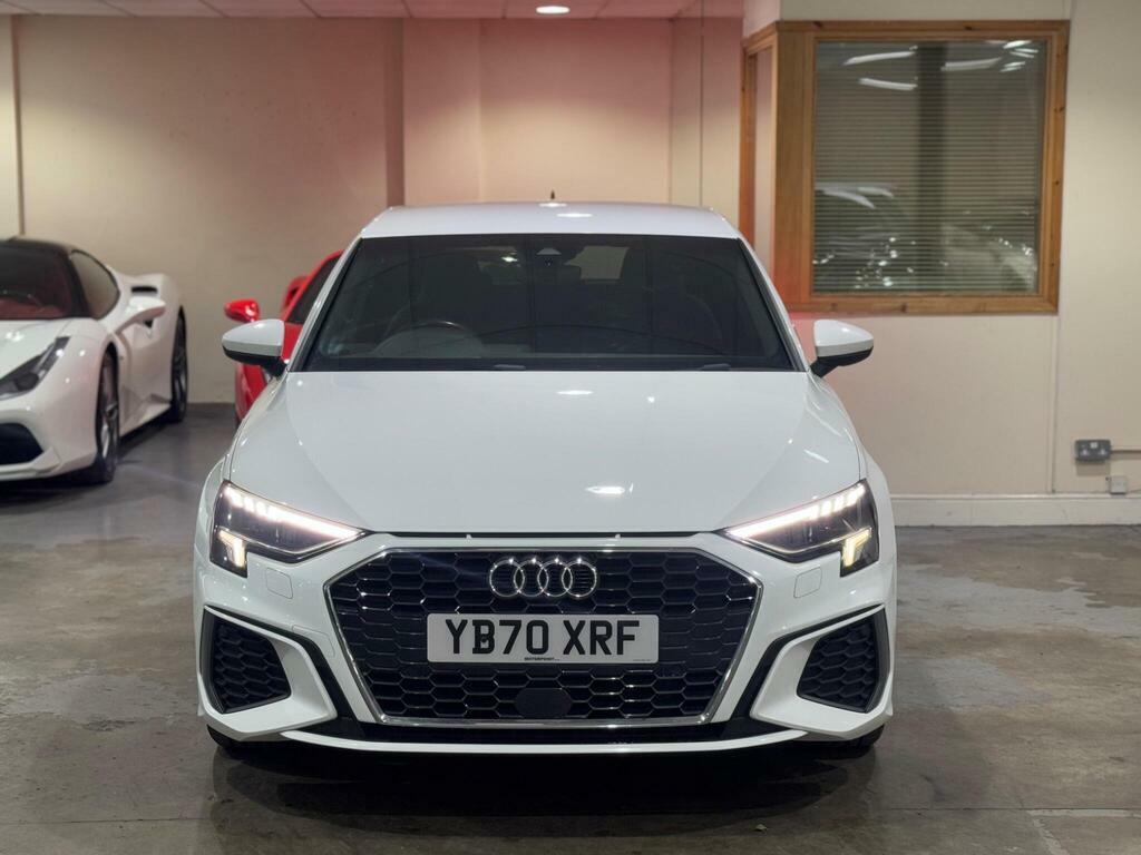 Audi A3 1.4 Tfsie 40 S Line Sportback S Tronic Euro 6 S S YB70XRF White #3