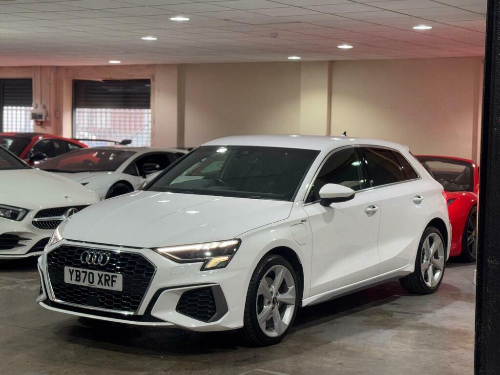 Audi A3 1.4 Tfsie 40 S Line Sportback S Tronic Euro 6 S S YB70XRF White #4