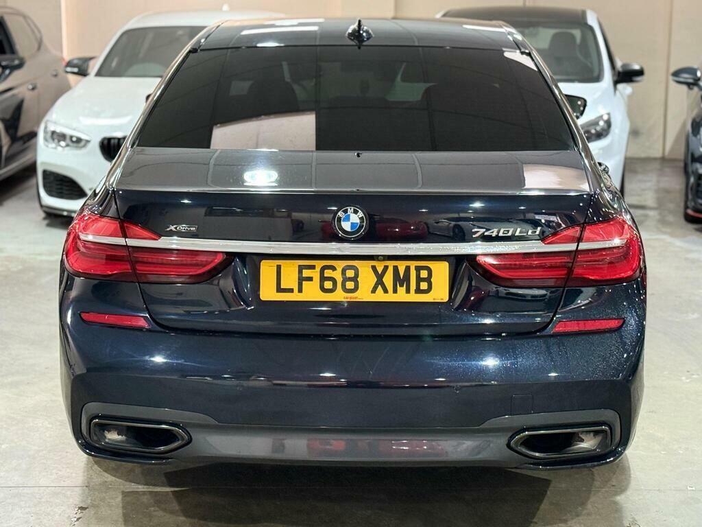 BMW 7 Series 3.0 740Ld M Sport Xdrive Euro 6 S S LF68XMB Black #6