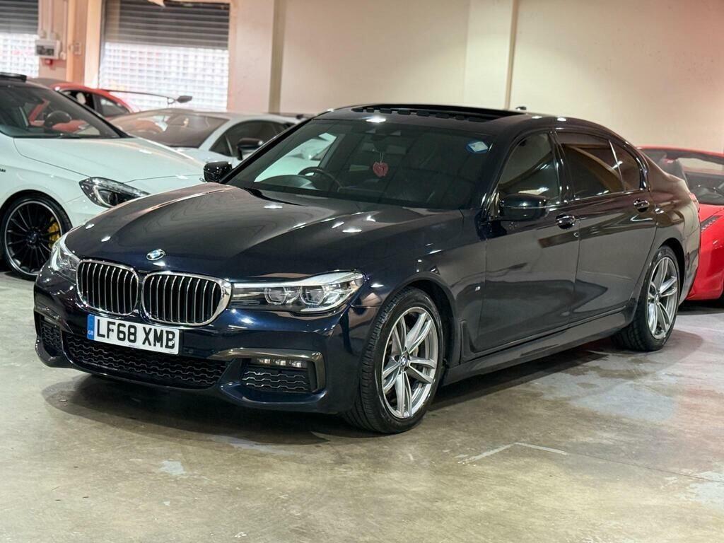 BMW 7 Series 3.0 740Ld M Sport Xdrive Euro 6 S S LF68XMB Black #4