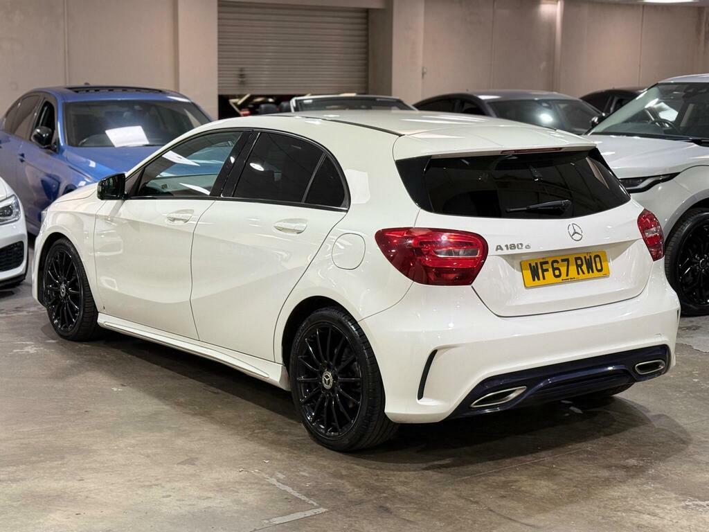 Mercedes-Benz A Class 1.5 A180d Amg Line Euro 6 S S WF67RWO White #6