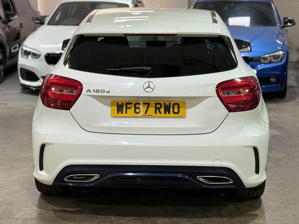 Mercedes-Benz A Class 1.5 A180d Amg Line Euro 6 S S WF67RWO White #5