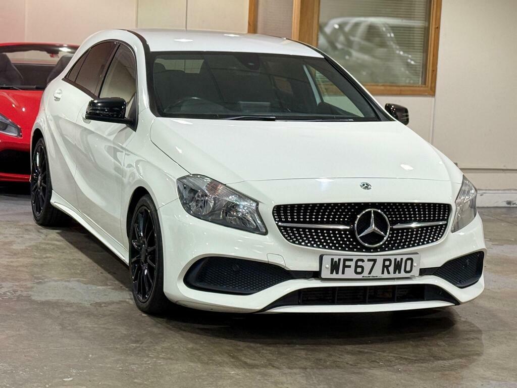 Mercedes-Benz A Class 1.5 A180d Amg Line Euro 6 S S White