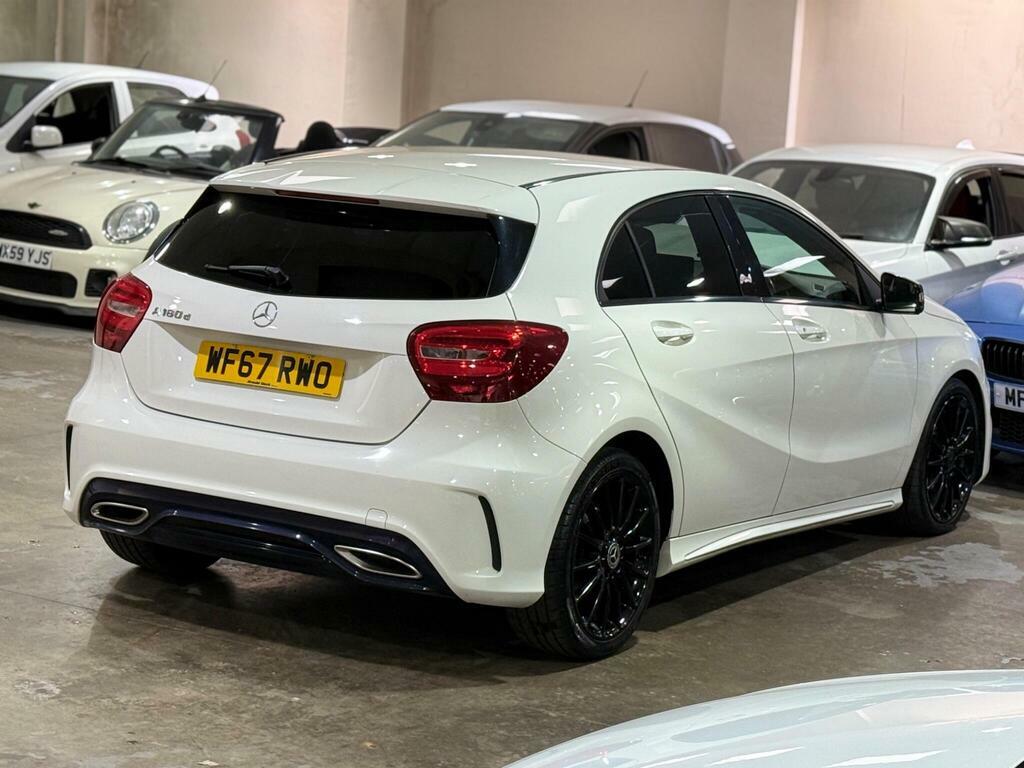 Mercedes-Benz A Class 1.5 A180d Amg Line Euro 6 S S WF67RWO White #4
