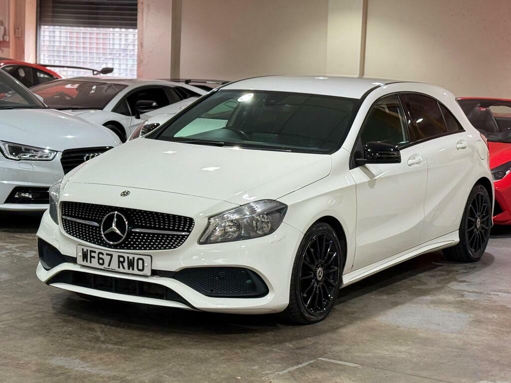 Mercedes-Benz A Class 1.5 A180d Amg Line Euro 6 S S WF67RWO White #3