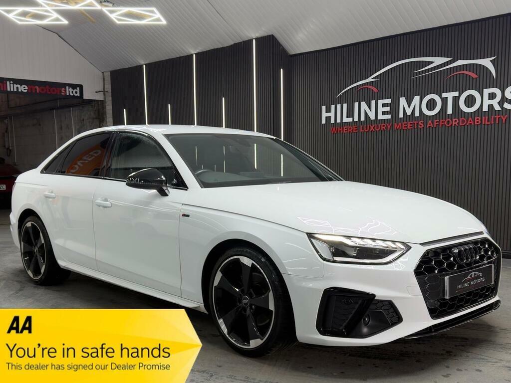 Audi A4 2.0 Tdi 35 Black Edition S Tronic Euro 6 S S White