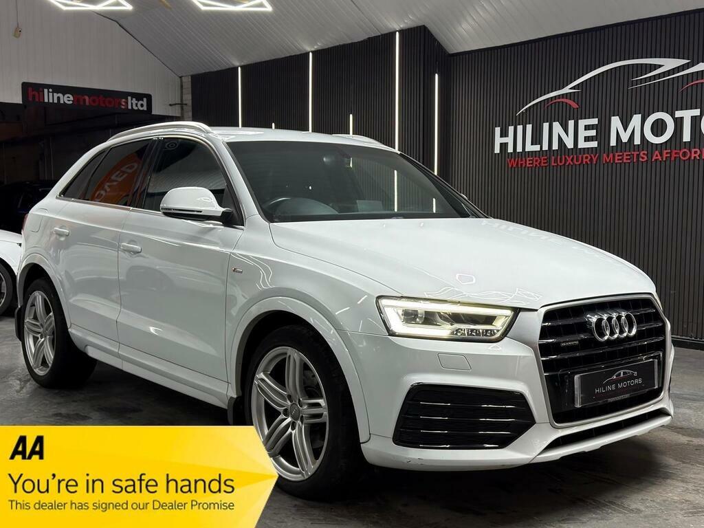 Audi Q3 2.0 Tdi S Line Plus S Tronic Quattro Euro 6 S S White
