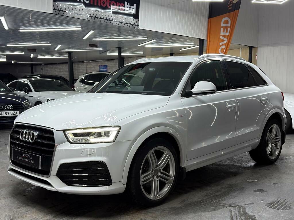 Audi Q3 2.0 Tdi S Line Plus S Tronic Quattro Euro 6 S S CE15TNK White #3