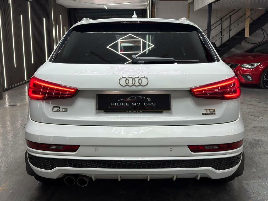 Audi Q3 2.0 Tdi S Line Plus S Tronic Quattro Euro 6 S S CE15TNK White #5