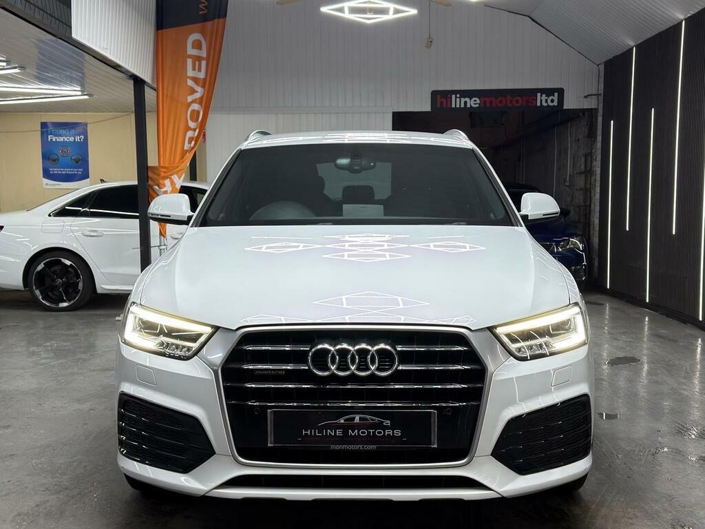 Audi Q3 2.0 Tdi S Line Plus S Tronic Quattro Euro 6 S S CE15TNK White #2