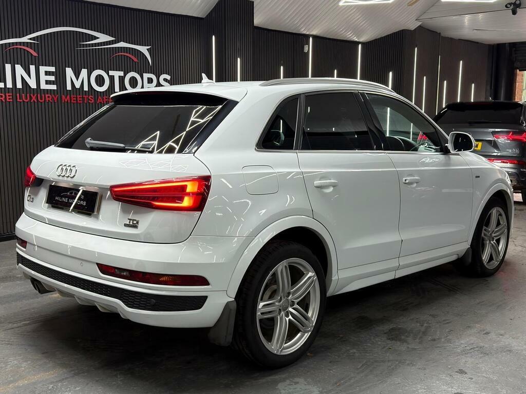 Audi Q3 2.0 Tdi S Line Plus S Tronic Quattro Euro 6 S S CE15TNK White #6