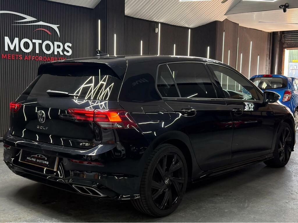 Volkswagen Golf 1.5 Etsi Mhev R-line Dsg Euro 6 S S HG71GDA Black #6